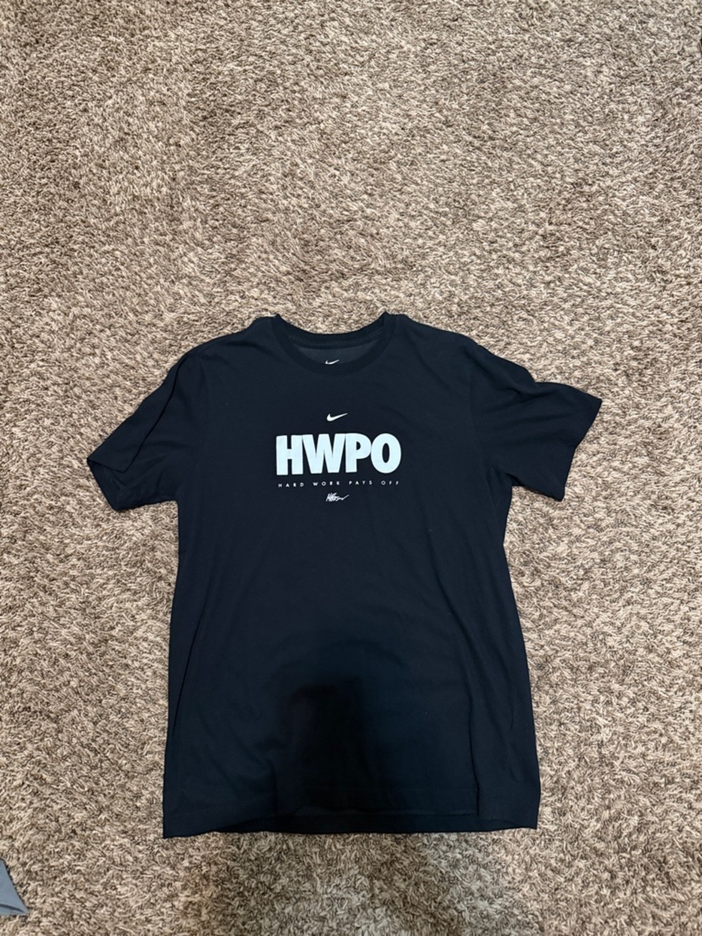 Nike Black HWPO Logo Tee